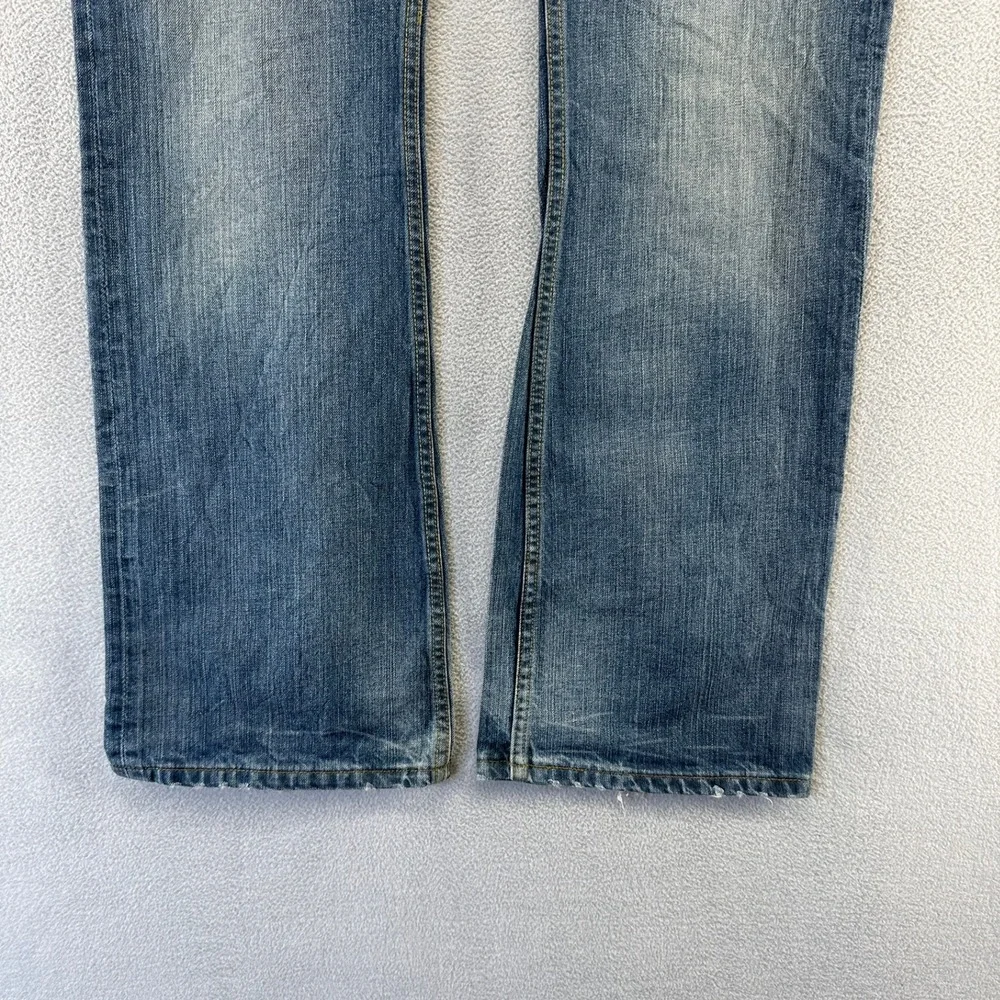 Vintage Levis Jeans men's 33x34 Fits 36x34 Blue baggy 512 Bootcut Faded y2k Dark